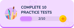 practice test completion progress